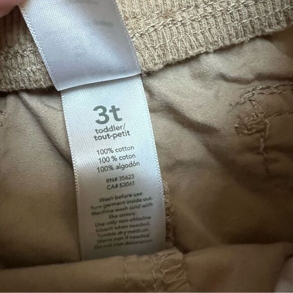 Carters and Wonderkid Cotton Cargo Shorts Toddler 3T EUC - Picture 8 of 8